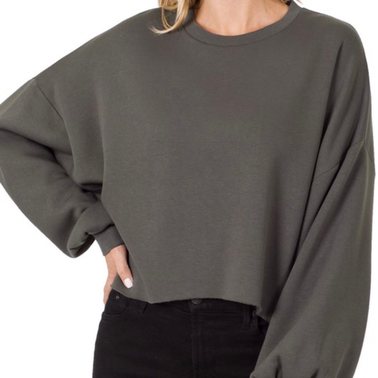 Soft Stretch Sweatshirt
