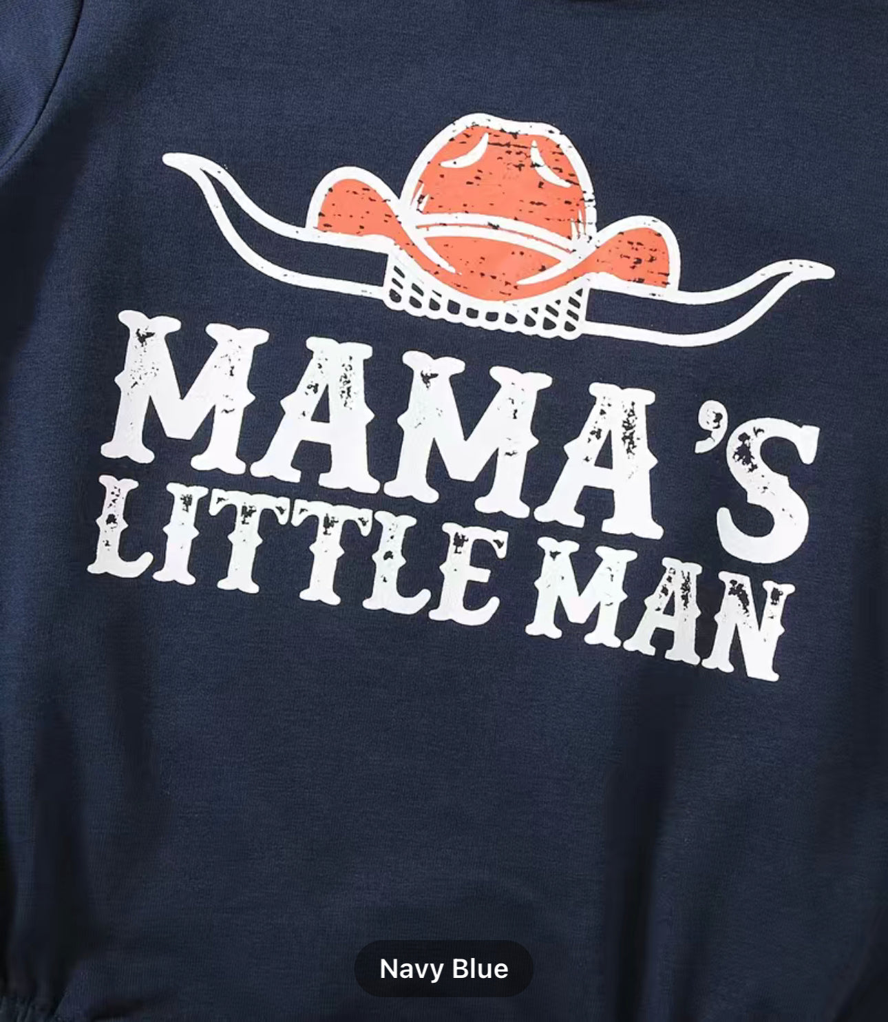 Boys Mama’s Little Man Onesie