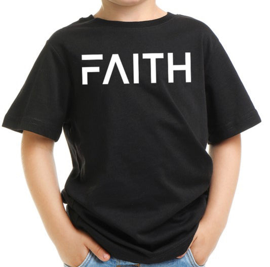 Kids Faith T-Shirt Black
