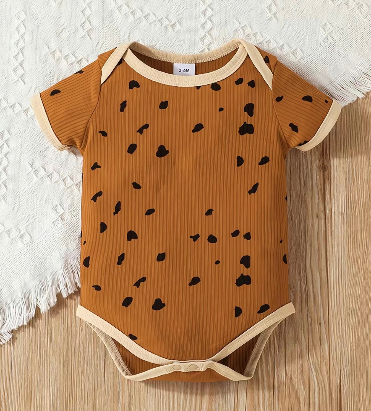 Infant Printed Onesie/Shorts Set